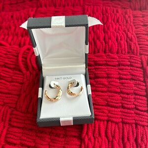 NEW BRAND TRICOLOR EARRING .